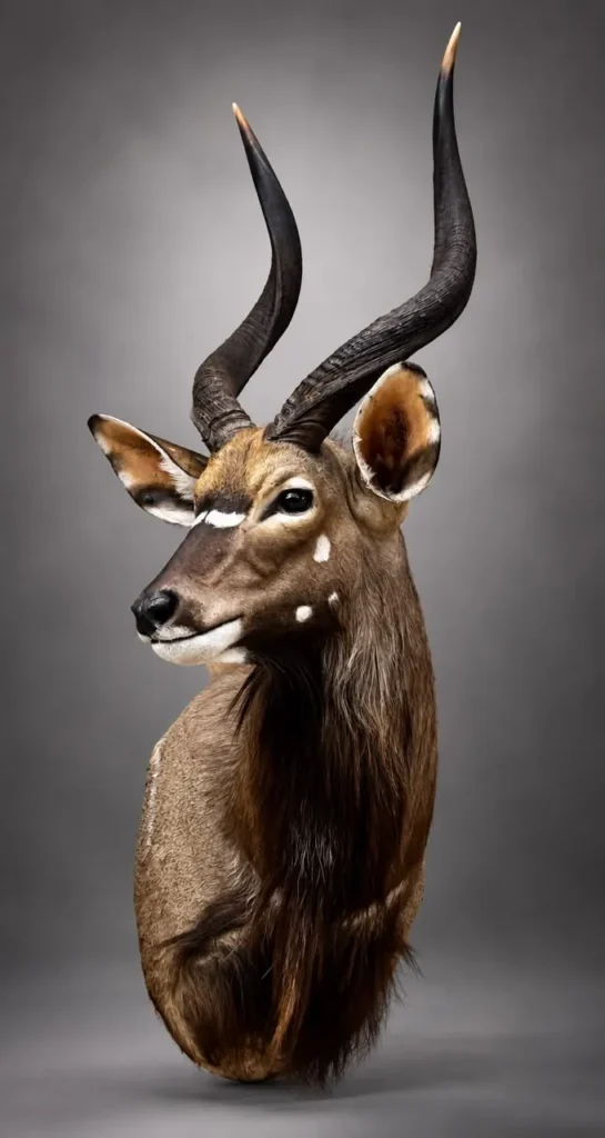 Shoulder Mounts by Savuti Taxidermy