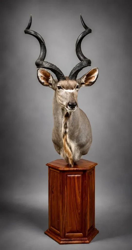 Pedestal Mounts by Savuti Taxidermy